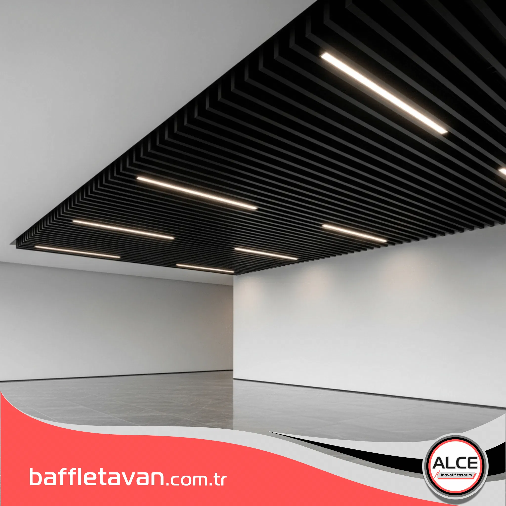 Sistemin modüler yapısı ve önceden hazırlanmış bağlantı detayları, bu gibi temiz ve kusursuz ada tavan uygulamalarının bile verimli bir şekilde tamamlanmasını sağlar.